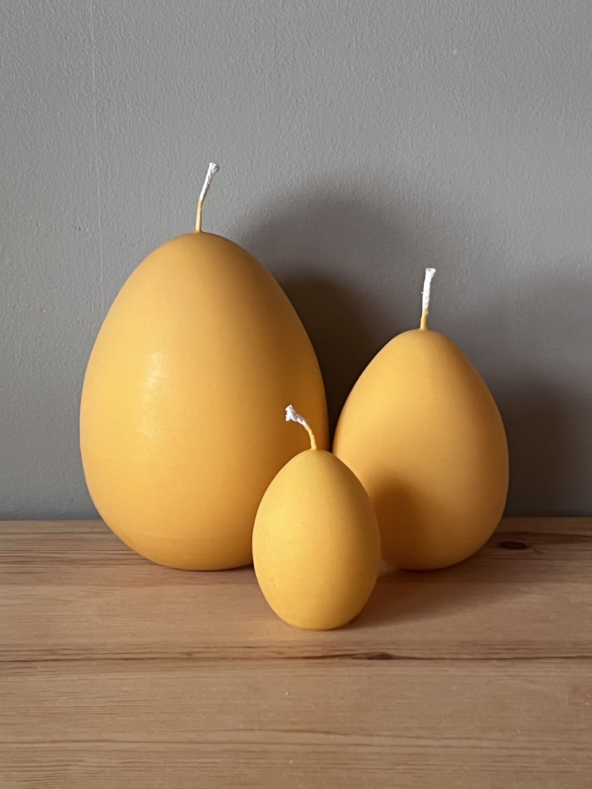 Äggljus enfärgat i olika färger