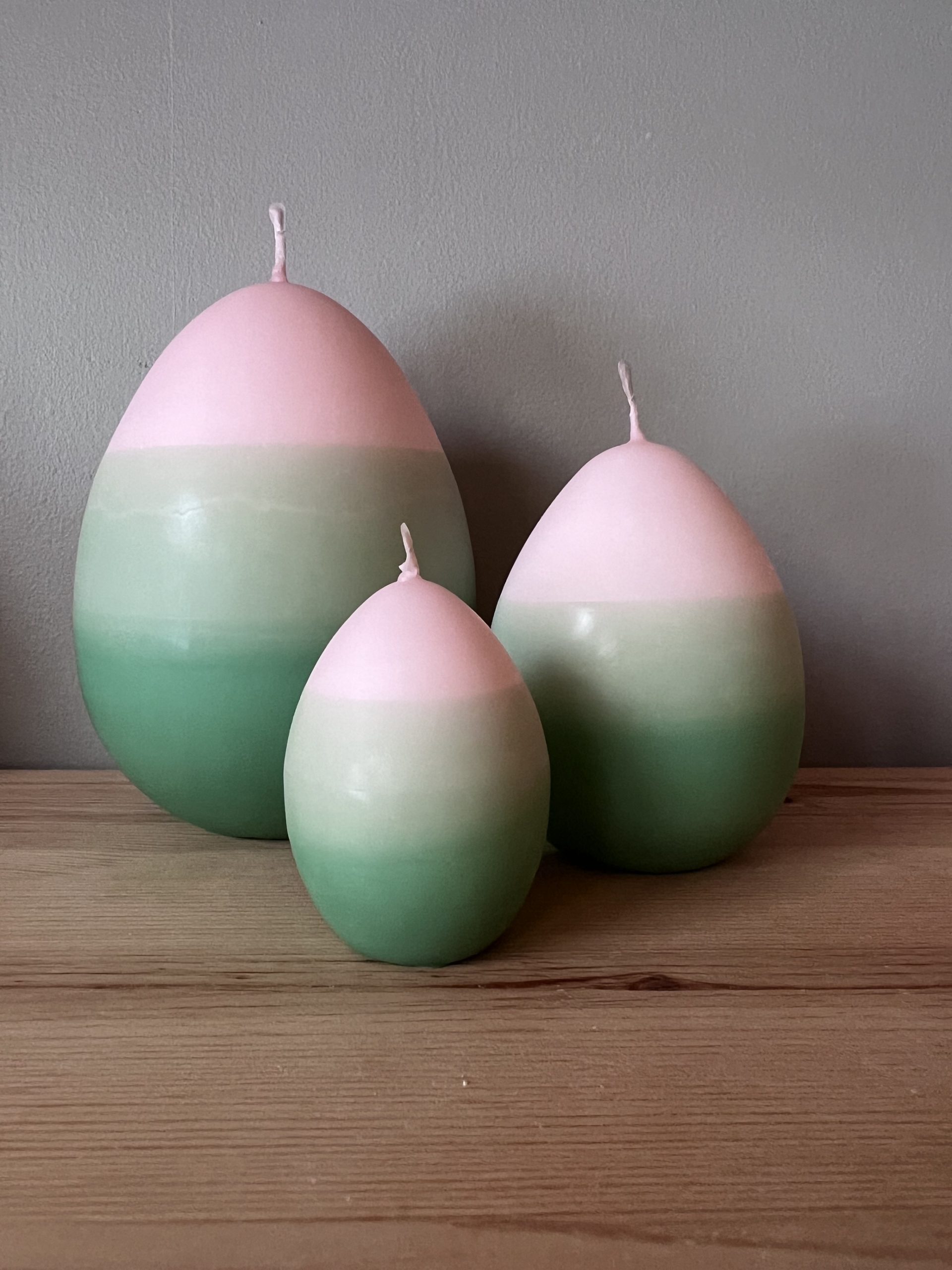 Äggljus flerfärgat grönt