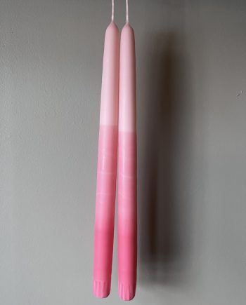 Flerfärgade antikljus rosa